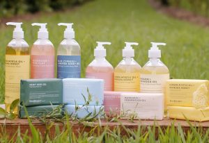 Freshwater Farm hand wash products.