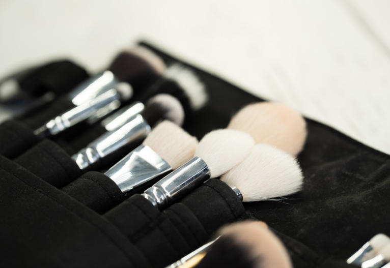 Clean makeup brushes.