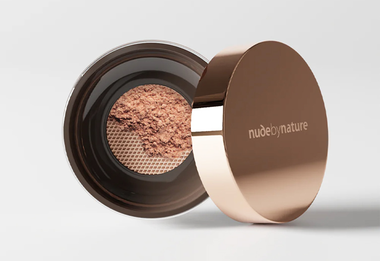 Nude By Nature Mineral Cover Foundation.