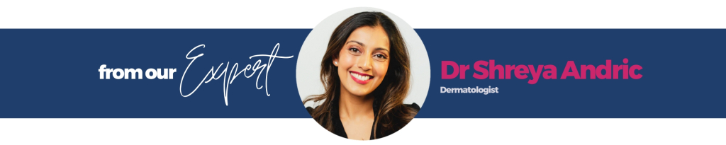 Expert banner for Dr Shreya Andric.