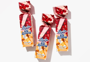 Lanolips Christmas crackers.