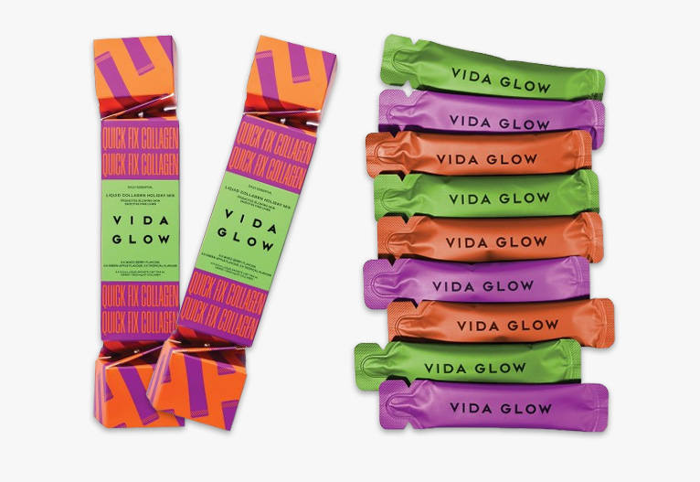 Visa Glow Christmas Crackers with collagen 2025.