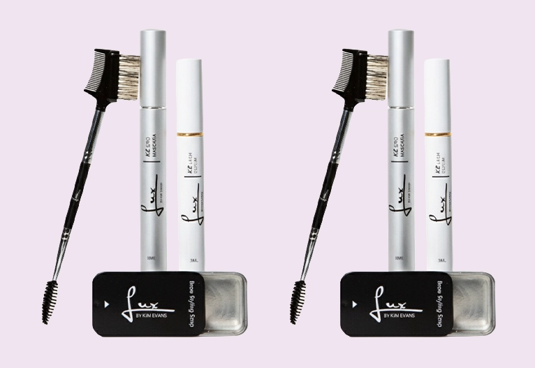 Lux By Kim Evans Brow & Lash Sets.