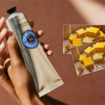 L'Occitane Hand Cream and gift cards.