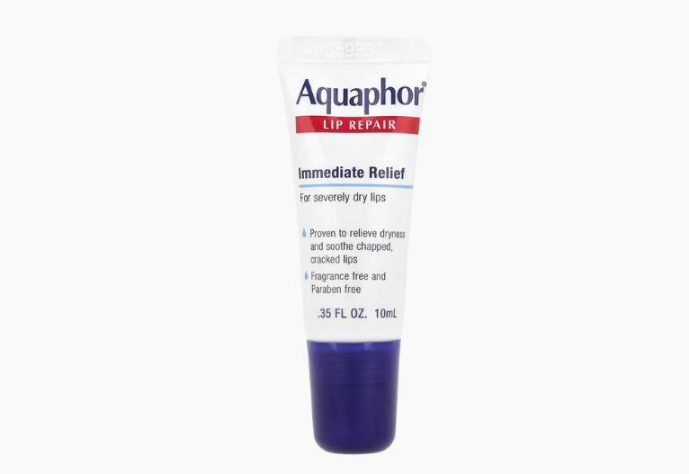 Aquaphor lip balm.