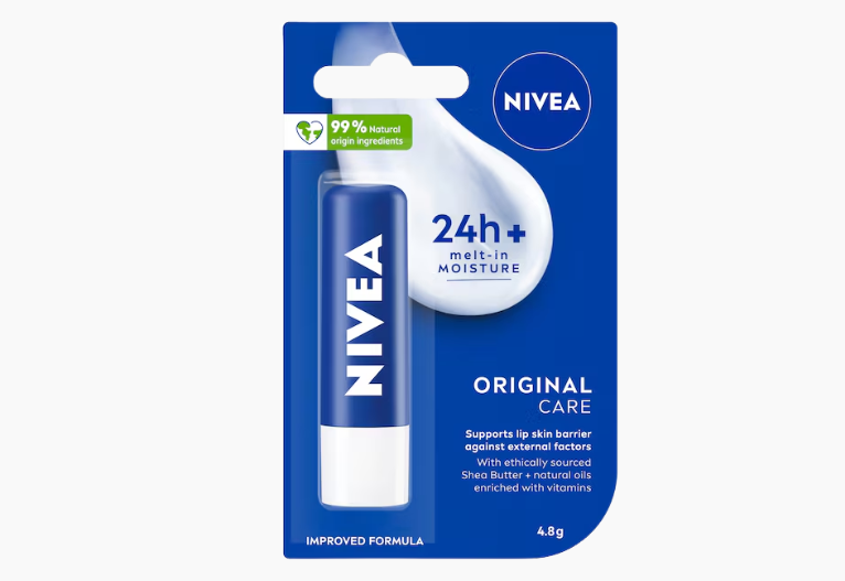 Nivea lip balm.